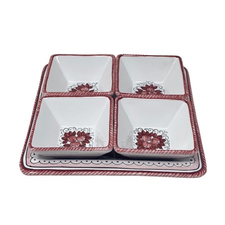 Raffaellesco 10" Oriental Snack Trays Sun