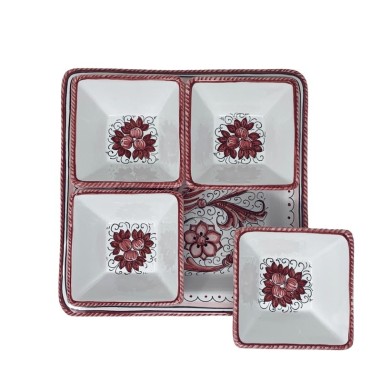 Raffaellesco 10" Oriental Snack Trays Sun