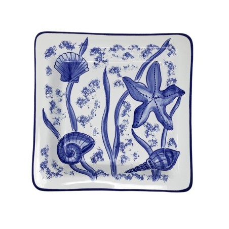 Sea Life 10" Oriental Snack Trays Sun
