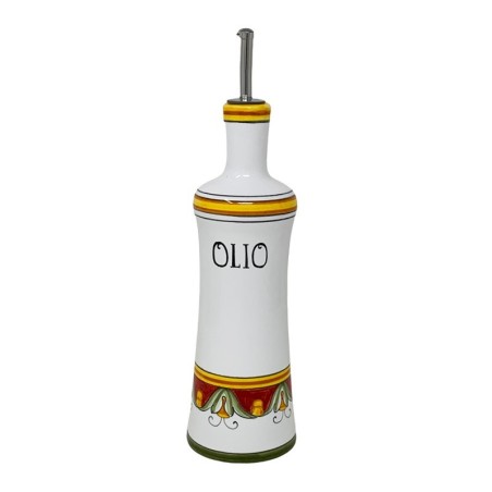 Huilier 0,5L 31cm Tiziano Céramique artisanale italienne originale de Deruta