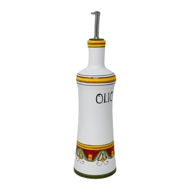 Huilier 0,5L 31cm Tiziano Céramique artisanale italienne originale de Deruta