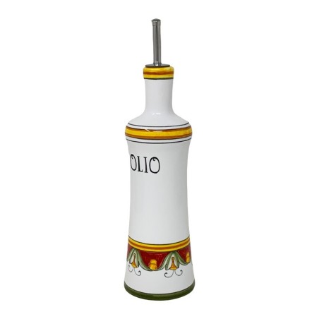 Huilier 0,5L 31cm Tiziano Céramique artisanale italienne originale de Deruta