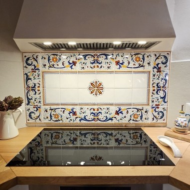 Ricco Deruta Decorative hand-painted Panel – 47 x 24 in