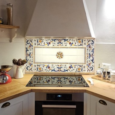 Ricco Deruta Decorative hand-painted Panel – 47 x 24 in