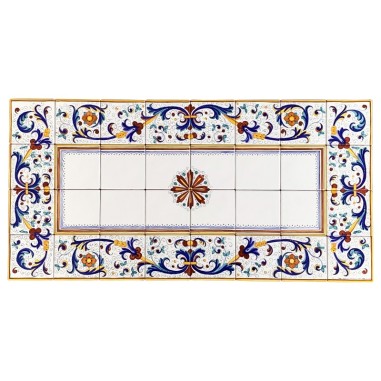 Ricco Deruta Decorative hand-painted Panel – 47 x 24 in