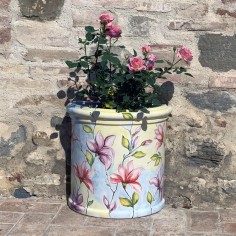 Magnolia Semicircular Vase 24" 2