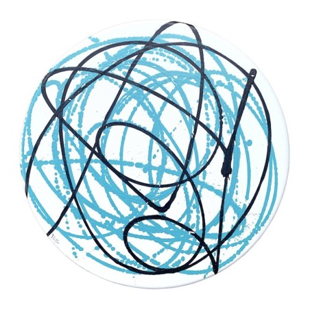 Lava stone smoking table 27.6" Enigma Italian Pottery