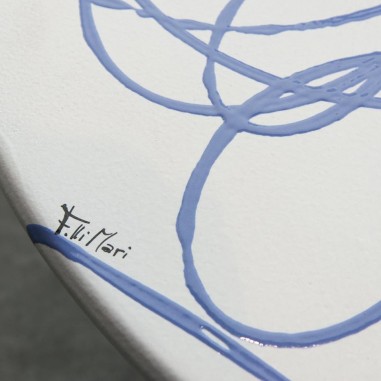 Lava stone smoking table 35.4" Dream Italian Pottery Lava stone smoking table 35.4" Dream Italian Pottery