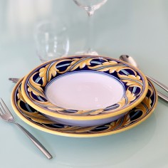 Dinnerware Montefalco Handcrafted Deruta Pottery