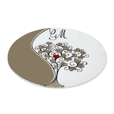 Assiette murale 15cm Love