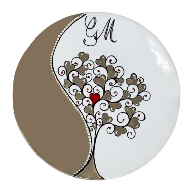 Wall plate 6" Love