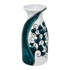 Pharmacy jar 4" Butterfly Italian Pottery