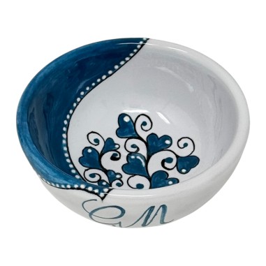 Bol 8cm Love Céramique artisanale italienne originale de Deruta