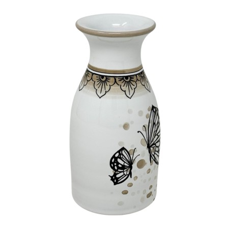 Pot de fleurs 15cm Butterfly Céramique artisanale italienne originale de Deruta