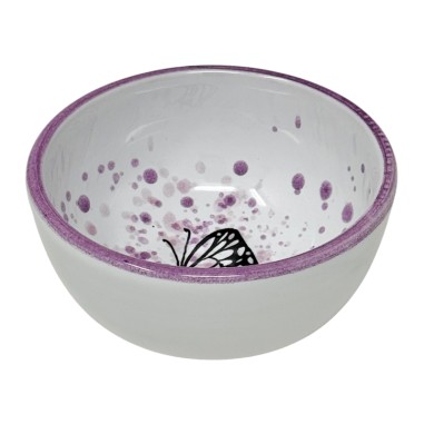 Small bowl Butterfly Italian Pottery