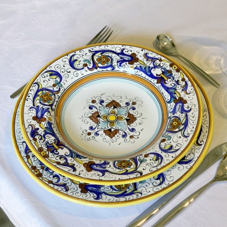 Service d’assiettes Ricco Deruta