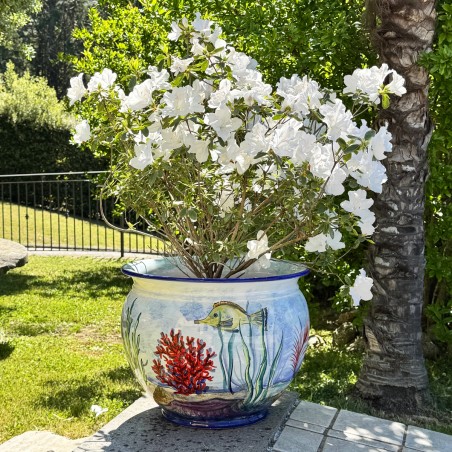 Planter Pelagus Italian Pottery