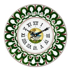 Round wall clock 12" Palio di Siena - Oca