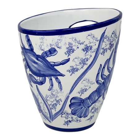 Vita di Mare Ice Bucket 10x8" Italian Pottery