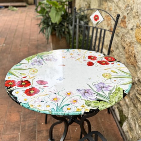 Tavolo in pietra lavica Spring