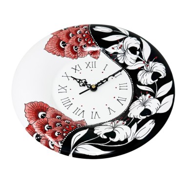 Horloge murale rond 30cm Lys