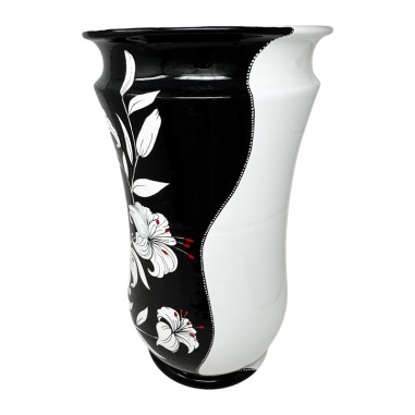 Lilium 20" Umbrella stand Italian Pottery