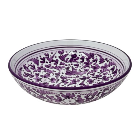 Saladier Arabesco Design complet Céramique artisanale italienne originale de Deruta