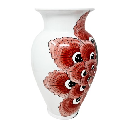 Lilium Vase Italian Pottery