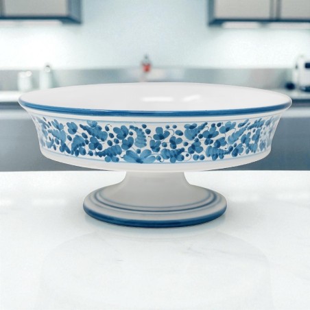 Fruttiera 30cm Arabesco Turchese