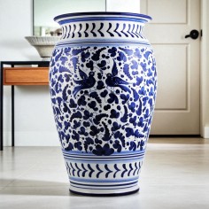 Porta ombrelli ceramica artigianale di Deruta