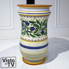 Porta ombrelli ceramica artigianale di Deruta