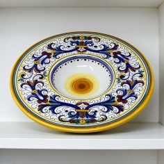 Ricco Deruta "Priest's Hat" Wall Plate