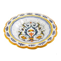 Fruttiera Smerlata 25cm Ricco Deruta 2