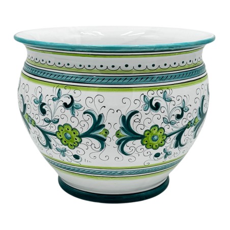 Cachepot Ricco Deruta Verde