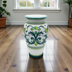 Porta ombrelli 50cm liscio Ricco Deruta Verde