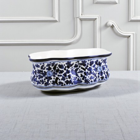 Jardinière 40x20cm Arabesco Blu
