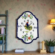 Orologio 36cm Positano Blu