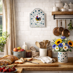 Wall clock 12" Gallo