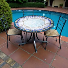 Table en pierre de lave Venezia